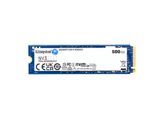 Kingston NV3 500GB PCIe 4.0 NVMe SSD